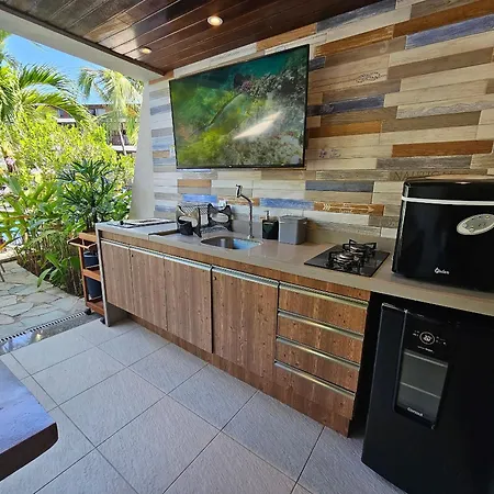 Flat Luxo Terreo Com Varanda Privativa No Nannai E Com Varanda Gourmet - Locarhouse Porto de Galinhas Exterior photo