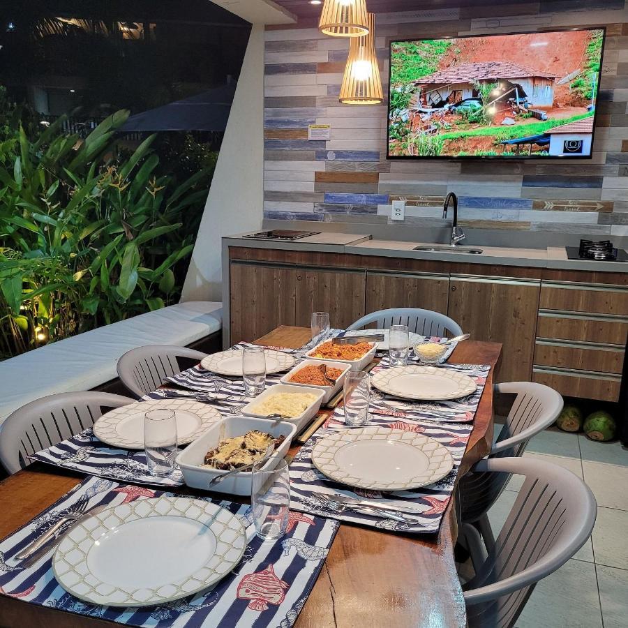 Apartment Flat Luxo Terreo Com Varanda Privativa No Nannai E Com Varanda Gourmet - Locarhouse